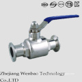 2PC High Platform Insulating Floating Ball Valve with Handle